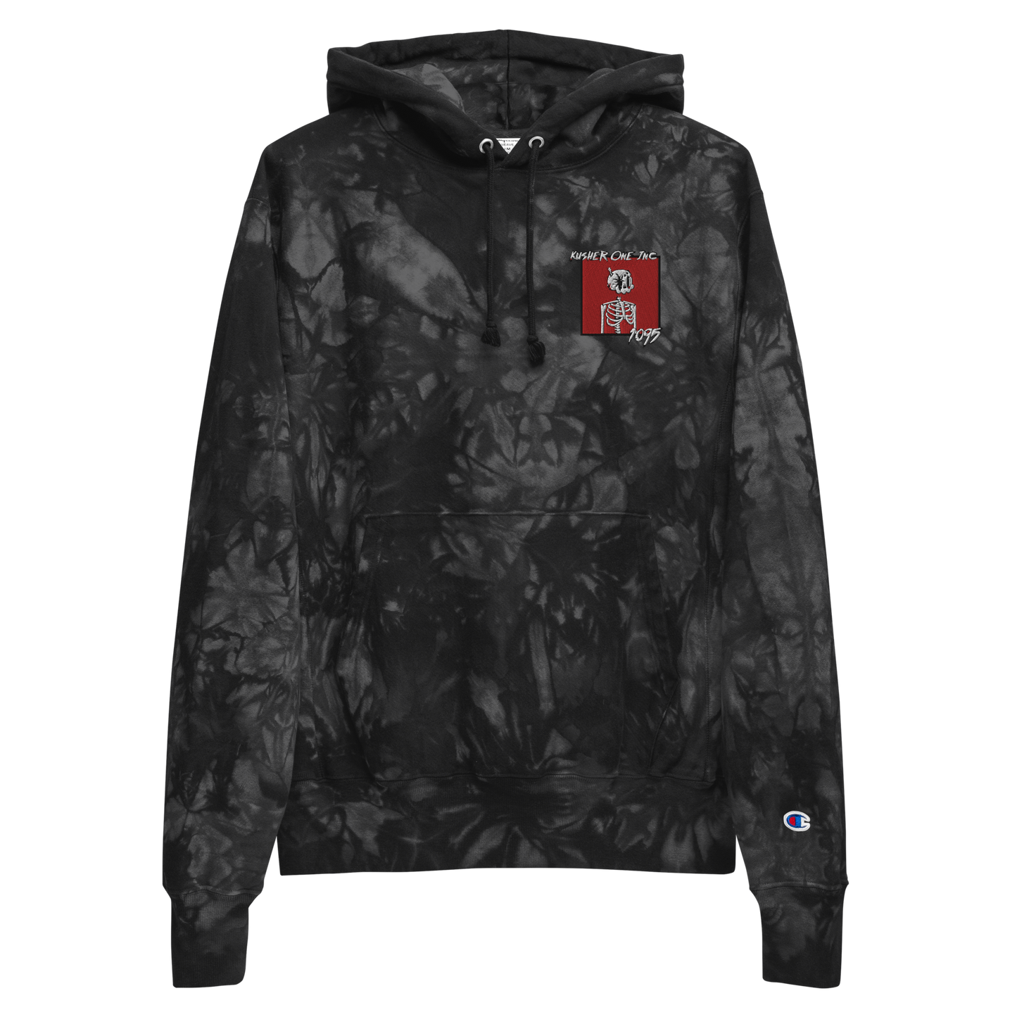 Sugar Skullz 1095 Champion Tie-Dye Hoodie